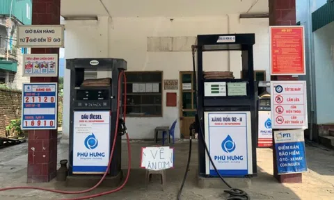 Hòa Bình: Nghỉ “về ăn cơm” cửa hàng xăng dầu bị phạt 10 triệu đồng
