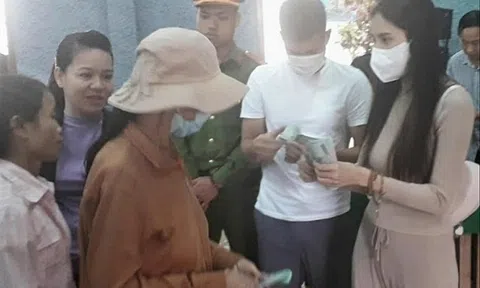 Xác minh thông tin hoạt động từ thiện của Thủy Tiên tại Quảng Nam