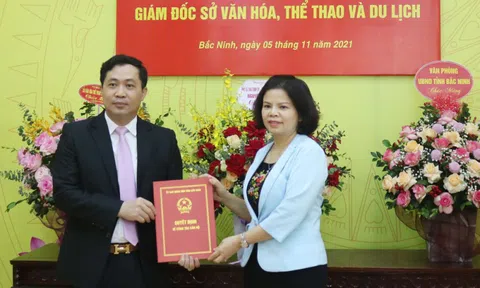 Bắc Ninh bổ nhiệm tân giám đốc Sở Văn hóa, Thể thao và Du lịch và Chánh văn phòng UBND tỉnh
