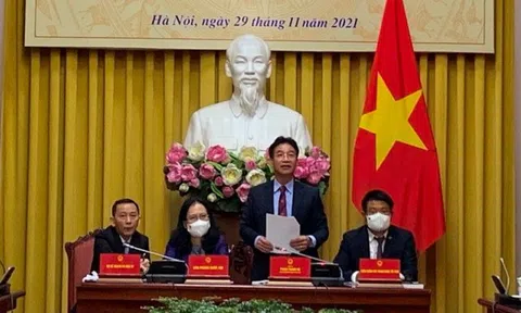 Công bố Lệnh của Chủ tịch nước về hai Luật