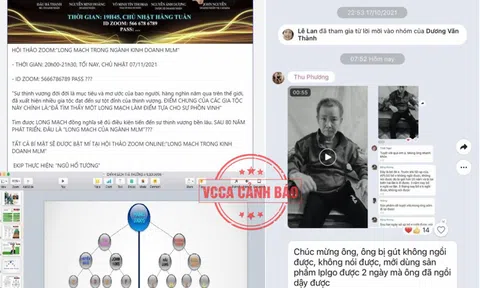 Dấu hiệu kinh doanh đa cấp trái phép sản phẩm thực phẩm chức năng