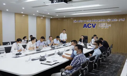 Phó Chủ tịch Nguyễn Ngọc Cảnh làm việc với ACV về tiến độ xây dựng Cảng Hàng không quốc tế Long Thành giai đoạn 1
