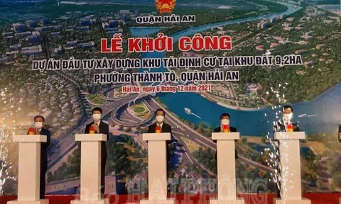 Hải Phòng: Xây dựng khu tái định cư tại khu đất 9,2 ha phường Thành Tô
