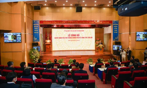 Công bố quyết định của Thủ tướng Chính phủ bổ nhiệm ông Tô Dũng Thái làm Chủ tịch Hội đồng thành viên VNPT
