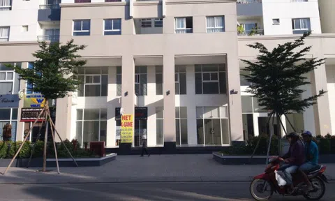 Shophouse ế khách thuê