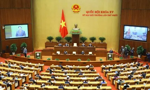 Khai mạc kỳ họp bất thường của Quốc hội khóa XV
