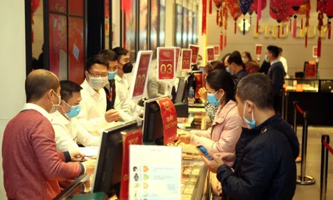 Ngược chiều thế giới, giá vàng SJC trong nước đi lên ngày cận Tết