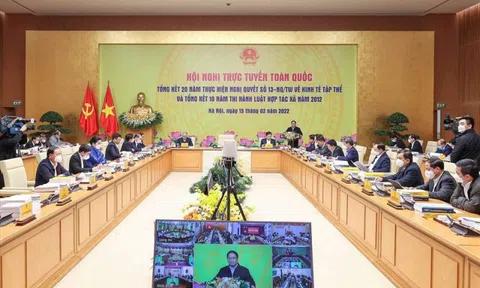 Thủ tướng chủ trì Hội nghị trực tuyến toàn quốc về kinh tế tập thể, hợp tác