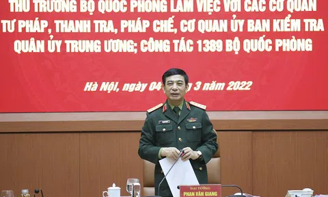 Giải quyết các vụ việc, vụ án đúng người, đúng tội, đúng pháp luật, giữ vững uy tín của Quân đội