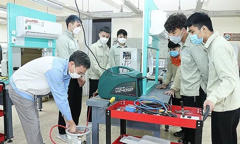 Sinh viên các trường nghề có thể thi tốt nghiệp tại cơ sở doanh nghiệp thực tập