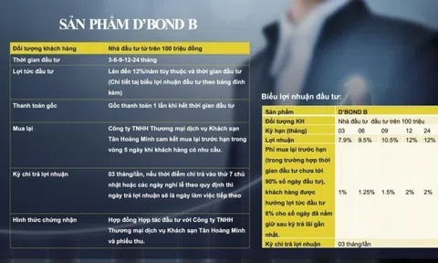 Bất thường gì ở lô trái phiếu 10.000 tỷ của Tân Hoàng Minh