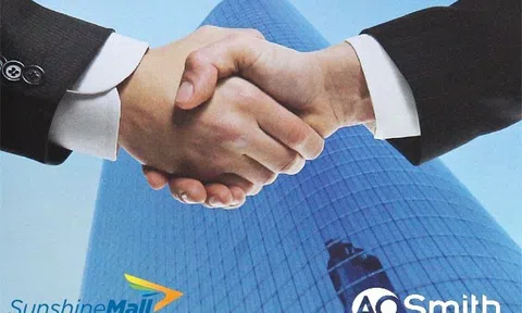 Sunshine Mall hợp tác phát triển cùng A.O.Smith mang lại giá trị cho người tiêu dùng
