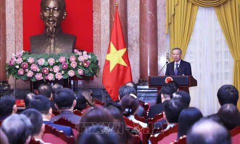 Tổng Bí thư, Chủ tịch nước Tô Lâm gặp mặt Hiệp hội Doanh nghiệp nhỏ và vừa Việt Nam