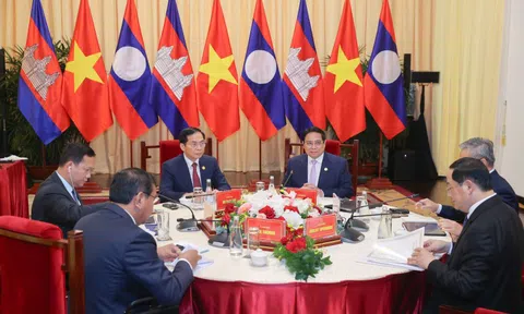 Ba Thủ tướng Việt Nam, Lào, Campuchia họp triển khai Kết luận Cuộc gặp giữa ba Người đứng đầu ba Đảng