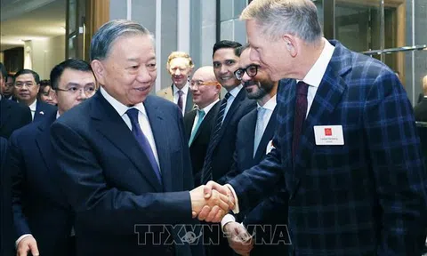 Tổng Bí thư Tô Lâm dự Tọa đàm Doanh nghiệp Việt Nam - Anh