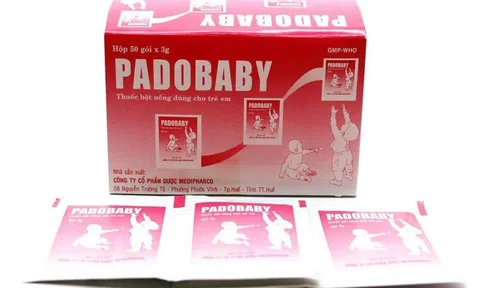 Thu hồi khẩn cấp thuốc Padobaby