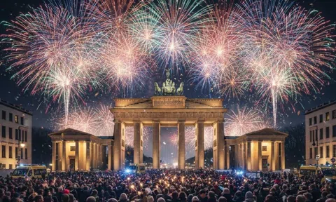 Quy định bắn pháo hoa đêm Giao thừa tại Đức