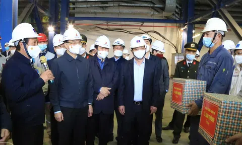 Phấn đấu hòa lưới điện Tổ máy số 1, Nhà máy Nhiệt điện Thái Bình 2 vào ngày 30/4/2022