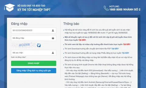 Hướng dẫn xác nhận nhập học trực tuyến