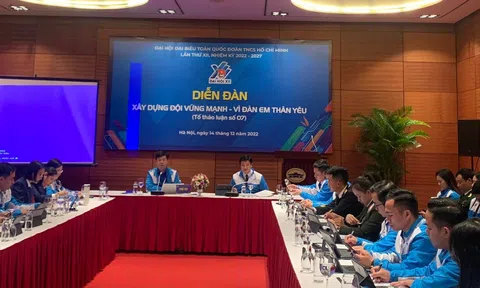Nhiều ý kiến thiết thực cho chương trình "Xây dựng Đội vững mạnh - Vì đàn em thân yêu"