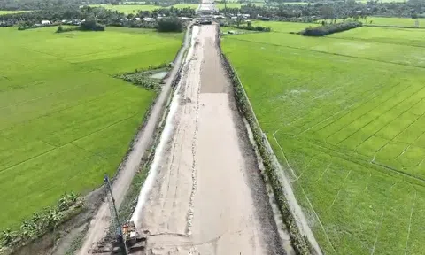 Cao tốc Cần Thơ - Cà Mau dài hơn 110km đón tin vui về nguồn vật liệu