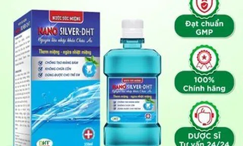 Thu hồi Nước súc miệng Nano silver