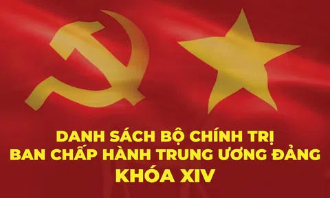 Danh sách Bộ Chính trị Ban Chấp hành Trung ương khóa XIV