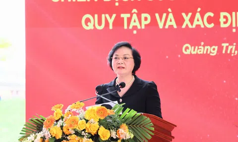 Phó Thủ tướng Phạm Thị Thanh Trà phát động Chiến dịch 500 ngày đêm tìm kiếm, quy tập và xác định danh tính hài cốt liệt sĩ