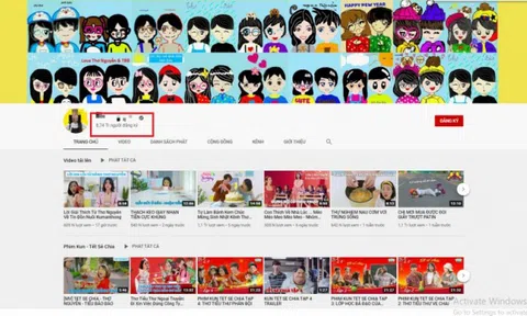 YouTuber triệu view kiếm tiền tỷ mỗi năm