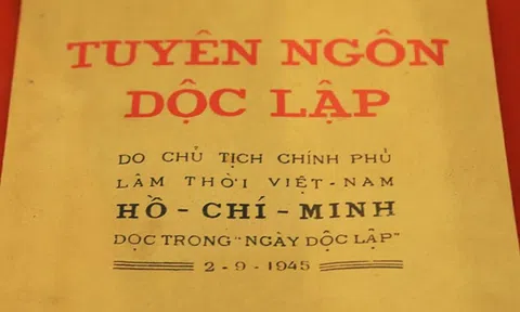 Tuyên ngôn Độc lập - Tinh thần, khát vọng và văn minh Việt
