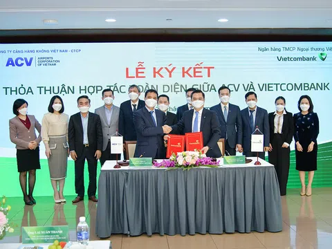 ACV và Vietcombank ký kết thỏa thuận hợp tác toàn diện