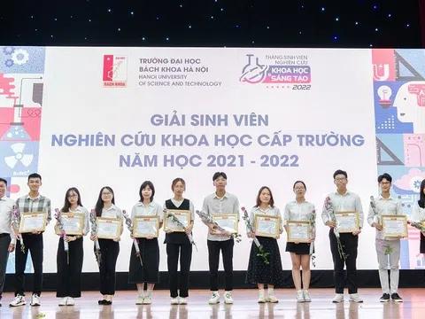 ĐH Bách khoa Hà Nội: Sinh viên là tác giả chính, tác giả liên hệ của nhiều công bố khoa học