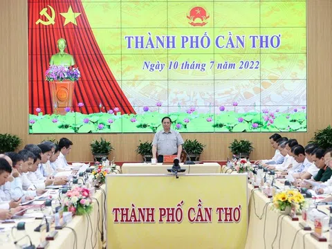 Thủ tướng: Đưa Cần Thơ phát triển đột phá, xứng tầm trung tâm động lực vùng ĐBSCL