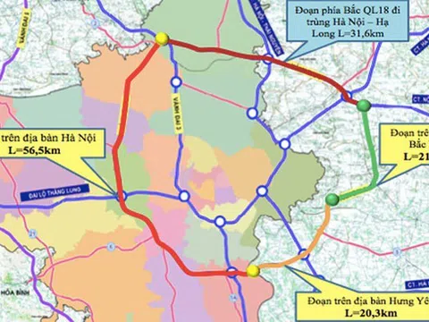 Vành đai 4 Hà Nội: Hoàn thành GPMB trong tháng 12/2023 để khởi công