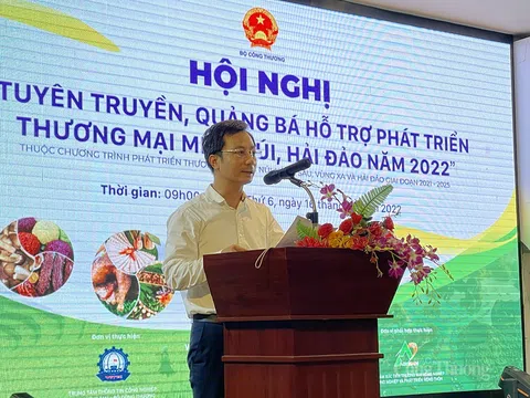 Tuyên truyền, quảng bá hỗ trợ phát triển thương mại miền núi, hải đảo năm 2022