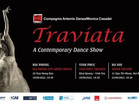 Giới thiệu vở múa đương đại “La Traviata” của Italia tới khán giả Việt Nam