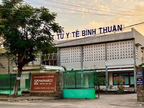 Dược và Vật tư y tế Bình Thuận bị xử phạt