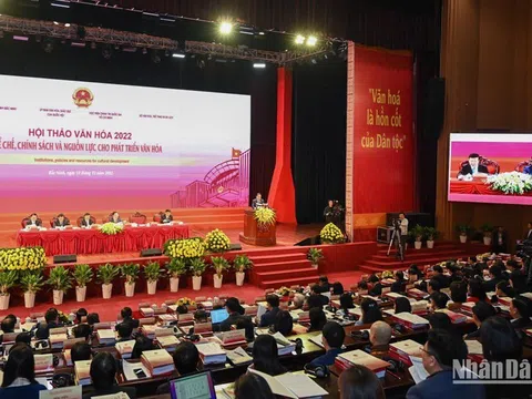 Khai mạc Hội thảo Văn hóa 2022 “Thể chế, chính sách và nguồn lực cho phát triển văn hóa’’