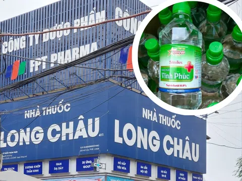 Sản phẩm kém chất lượng được bày bán tại Nhà thuốc Long Châu bị thu hồi