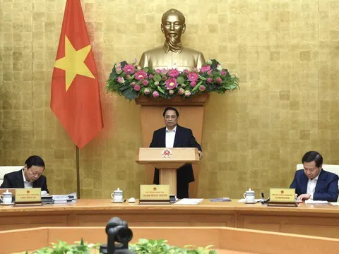 Thủ tướng Phạm Minh Chính chủ trì phiên họp Chính phủ thường kỳ với các địa phương