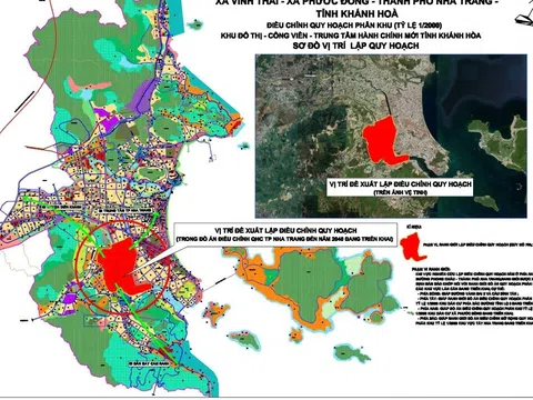 Hé lộ định hướng điều chỉnh quy hoạch Khu đô thị - Công viên – Trung tâm hành chính mới tỉnh Khánh Hòa