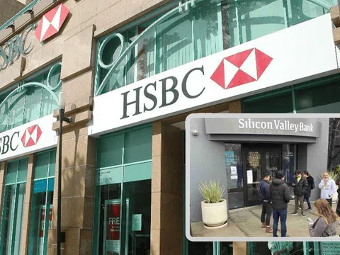 HSBC mua lại chi nhánh ngân hàng Silicon Valley vừa phá sản với giá 1,2 USD