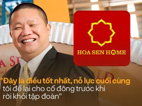 Ông Lê Phước Vũ và nỗ lực cuối cùng cho tham vọng tỉ đô trước khi rời Hoa Sen