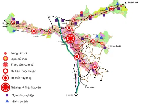 Quy hoạch Thái Nguyên năm 2030: 6.000ha đất công nghiệp và 13 sân golf