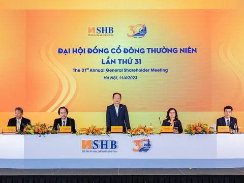 ĐHĐCĐ SHB: Mục tiêu lợi nhuận trên 10.200 tỷ đồng, tiếp tục kế hoạch bán vốn cho nước ngoài