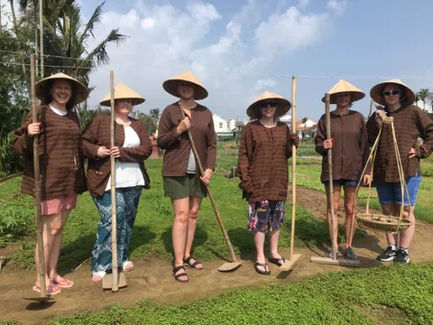 “Hái ra tiền” từ du lịch canh nông