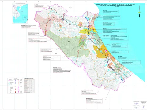Công khai loạt bản đồ quy hoạch quan trọng của tỉnh Quảng Bình