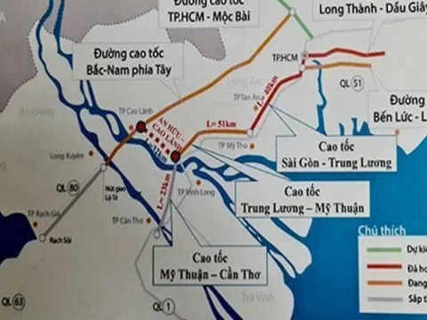 Khởi công tuyến cao tốc trục ngang gần 6.000 tỉ đồng qua miền Tây