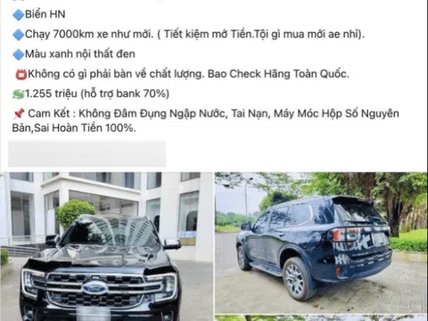 Rao bán xe cũ kèm cam kết "không đâm đụng", salon bị bóc phốt bán xe tai nạn