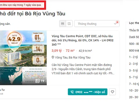 Bà Rịa – Vũng Tàu cảnh báo chủ đầu tư về giao dịch bất động sản